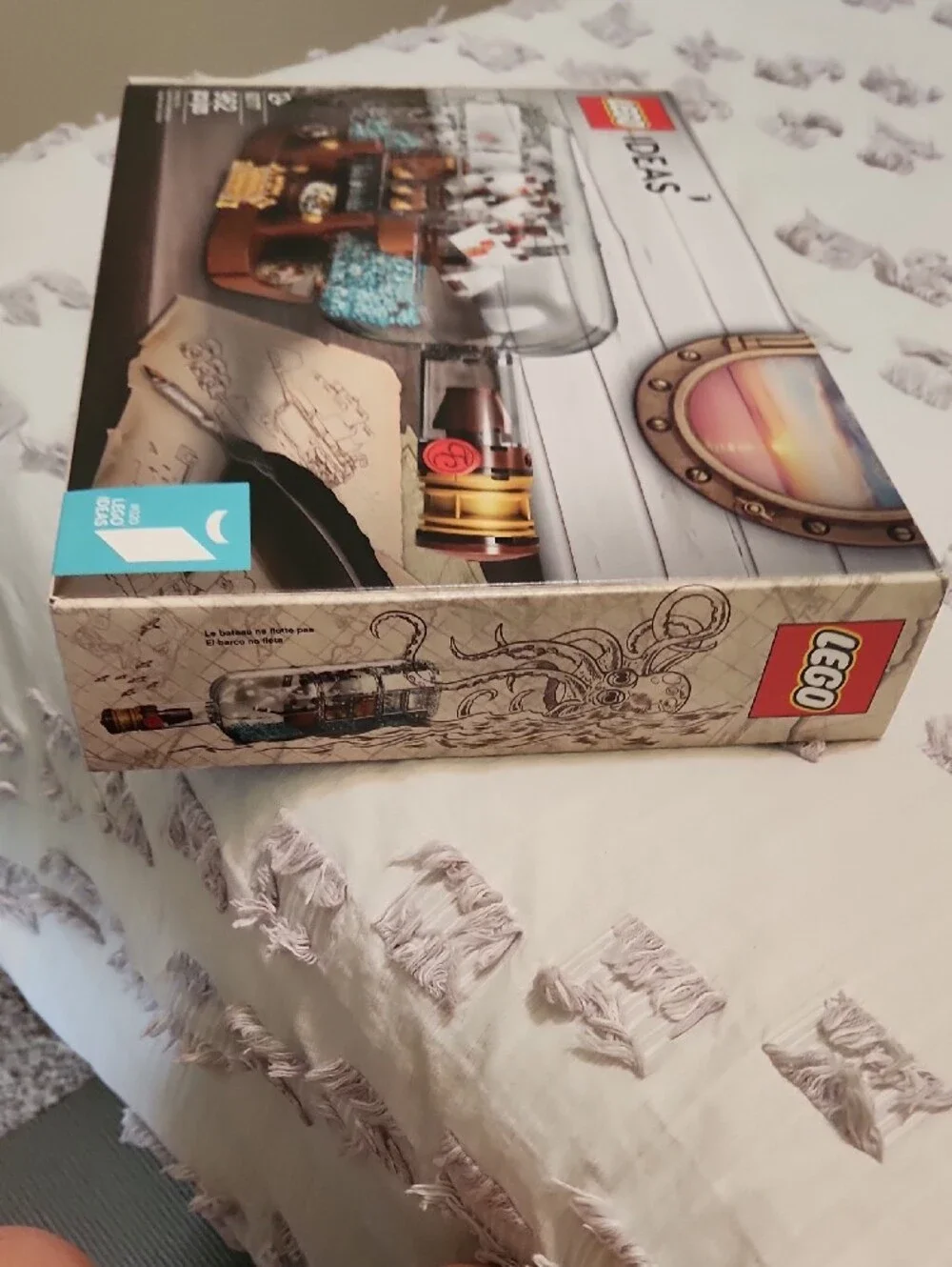 NWT, Lego Ideas Ship in a Bottle Building Toy